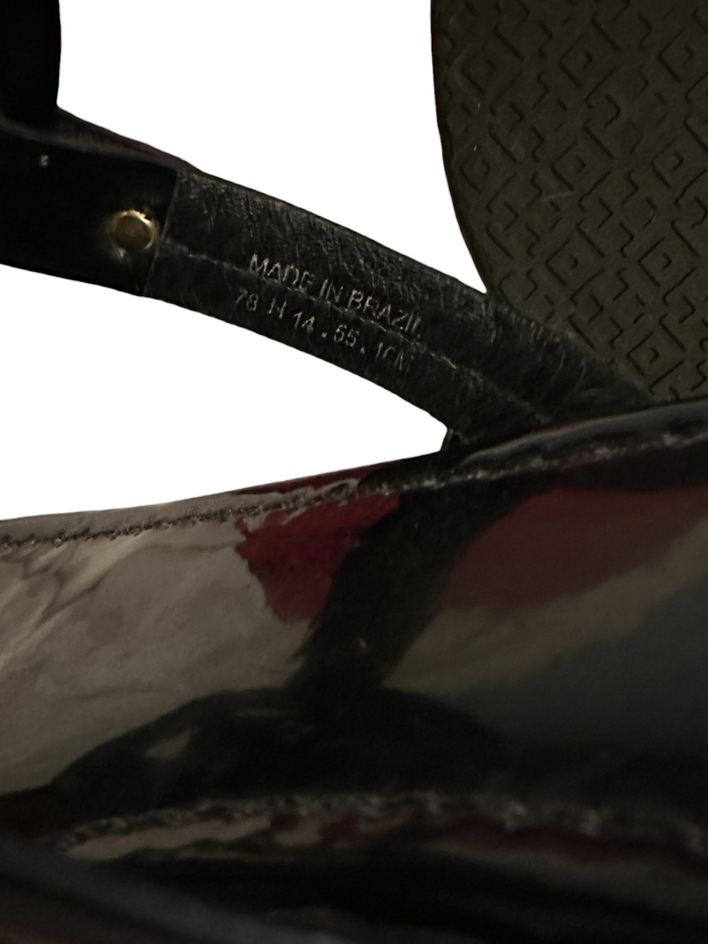 Tory Burch black patent leather Miller sandals - Picture 5 of 7